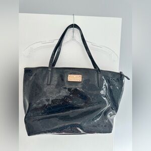 Kate Spade Patent Black Tote Bag